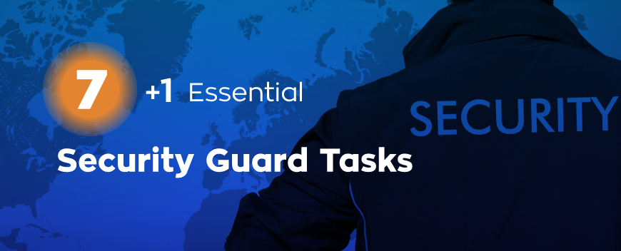 security guard tasks