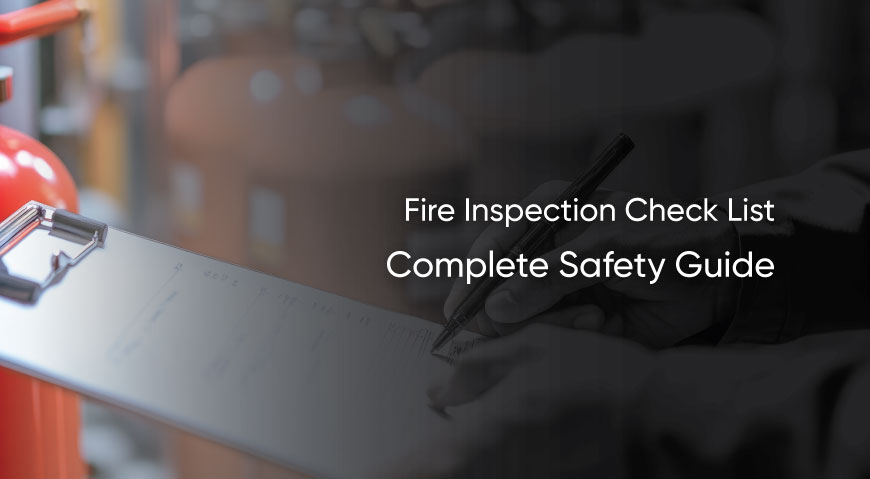 Fire Inspection Check List