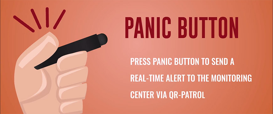 panic button for QR-Patrol