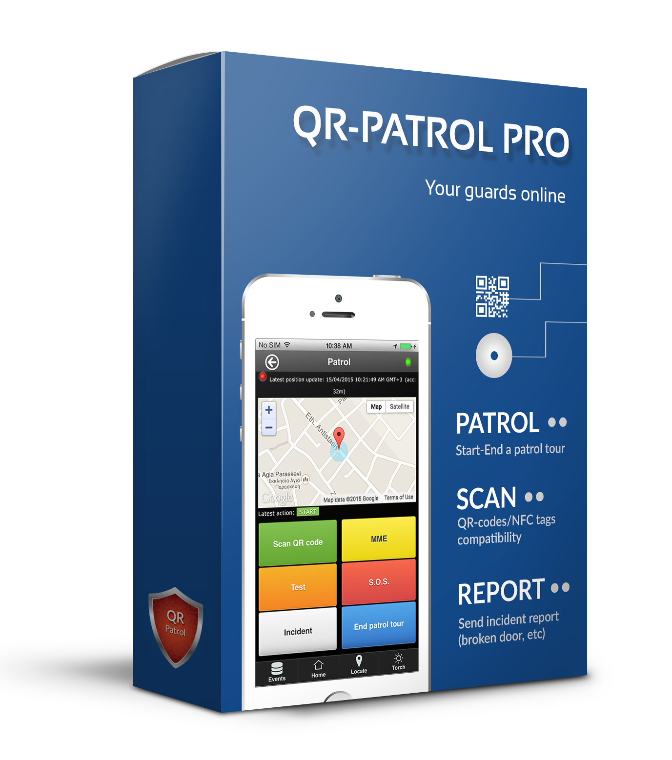 QRPatrol Real Time and Online Guard Tour Patrol System