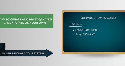 QR-Patrol | Create QR-Code checkpoints on your own