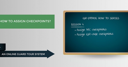 QR-Patrol | How to assign checkpoints