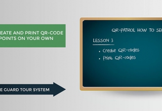 QR-Patrol | Create QR-Code checkpoints on your own