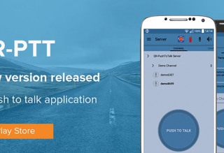 qrptt push to talk application