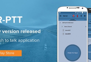 qrptt push to talk application